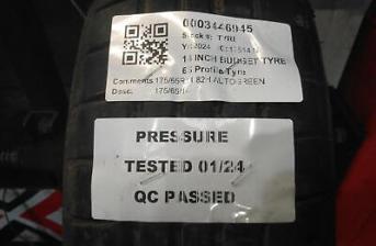 175/65R14 82H AUTOGREEN SMART CHASER 6MM PART WORN PRESSURE TESTED TYRE