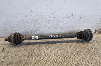 VOLKSWAGEN CADDY DRIVE SHAFT FRONT RIGHT OS 2K0407272E DSL MANUAL CADDY 201