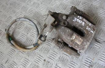 2013 PEUGEOT 3008 2.0 hdi O/S RIGHT REAR BRAKE CALIPER AND CABLE
