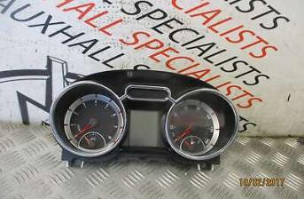 VAUXHALL ADAM 12-ON INSTRUMENT CLUSTER 39004996 22700 *WITH CODE