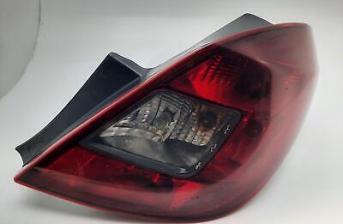 VAUXHALL CORSA Tail Light Rear Lamp O/S 2006-2015 5 Door Hatchback RH