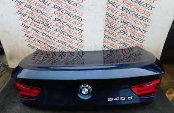 BMW 6 SERIES SE 640D GRAN 4DR COUPE F06 12-18 TAILGATE BOOTLID (COMES BARE) BLUE