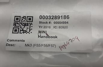 MINI (BMW) MINI Owners Manual Pack Handbook 2014-2024