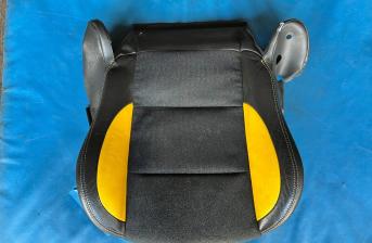 MG ZS/MG ZT Left Side Front Seat Base Cushion (Yellow Monaco/Black Leather)