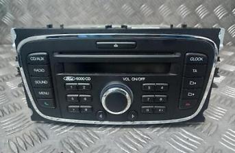FORD MONDEO MK4 RADIO CD PLAYER STEREO  SYSTEM 10 11 12 13 14 BS7T18C815AG
