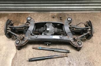 MERCEDES-BENZ CL203 COMPLETE REAR BEAM DIFF SUSPENSION AXLE DISC 2000 - 2007