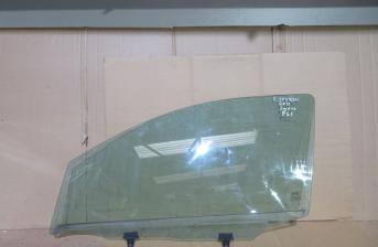 NISSAN QASHQAI N-TEC J10 2011 NEARSIDE PASSENGER SIDE FRONT DOOR WINDOW GLASS