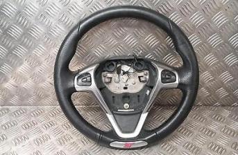 Ford Fiesta Mk7 Steering Wheel 3 Spoke Leather C1BB3600LA3ZHE 2013 14 15 16 17