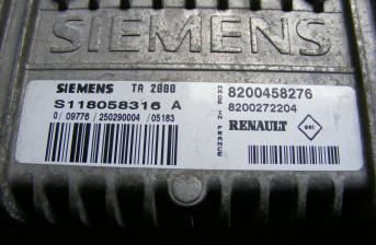 RENAULT MEGANE 1.6 16V PETROL  ECU PCM  8200272204