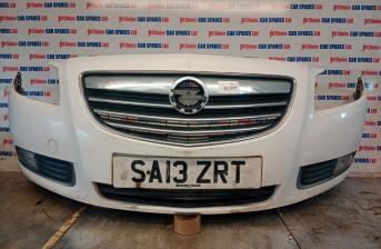 VAUXHALL INSIGNIA 5DR MK1 2013 WHITE  FRONT BUMPER MARKS