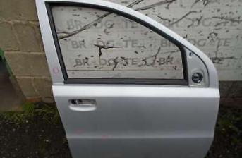 FIAT PANDA ACTIVE DOOR - BARE (FRONT DRIVER/RIGHT SIDE) SILVER 612 2006-2011