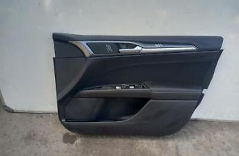 FORD MONDEO MK5 FRONT RIGHT DRIVER SIDE DOOR CARD LEATHER 14 15 16 17