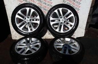NISSAN JUKE MK1 F15 2014-2018 SET OF ALLOY WHEELS WITH TYRES 17 INCH N4570118