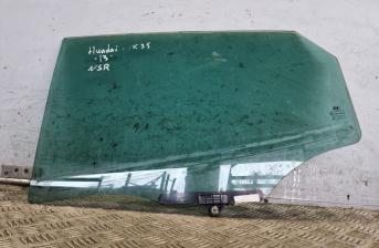 HYUNDAI IX35 DOOR GLASS REAR LEFT 1.7L DSL SUV 2013 WINDOW GLASS 43R006723