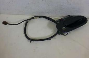NISSAN ALMERA 2003-2006 DOOR HANDLE EXTERIOR FRONT DRIVER/RIGHT SIDE WITH WIRE