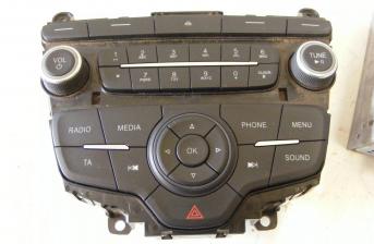 2015 FORD FOCUS HEAD UNIT AND DISPLAY F1BT-18C815