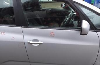 KIA VENGA 2009-2019 DOOR DRIVERS RIGHT FRONT 5 Door Hatchback Silver