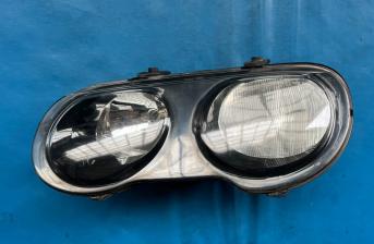 Rover 25 MG ZR Left/Passenger/NearSide Headlight (Black Internals) XBC00057