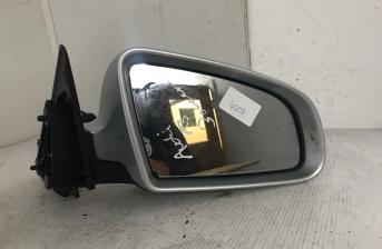 Audi A3 2007 driver electric silver wing door mirror