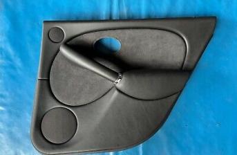 Rover 75 // MG ZT Right Side Rear Door Card (Ash Grey Leather/Cloth)