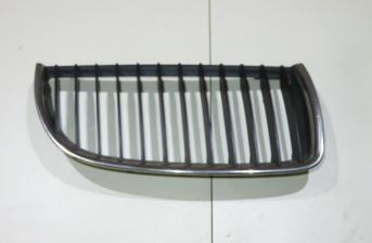 BMW 3 SERIES 2007 DRIVER SIDE FRONT GRILLE CHROME TRIMMED P/N: 7120008
