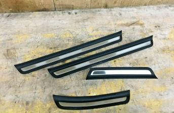 KIA STINGER CK SET OF DOOR SILL PROTECTION STRIPS / SCUFFS 2017 -2021 FRONT REAR