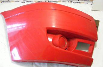 2007 FORD TRANSIT  O/S RIGHT FRONT BUMPER CORNER SECTION  RED