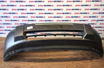 Ford Transit connect 2006 front bumper painted grey with paint peel