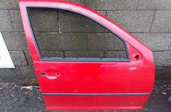 VOLKSWAGEN GOLF MK4 5 DOOR 1998-2003 DOOR - BARE (FRONT DRIVER SIDE) RED LY3D