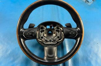 BMW Mini One/Cooper/S Wood Trim Auto Multi Function Steering Wheel (R55/R56/R57)