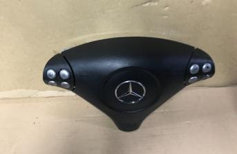 STEERING WHEEL AIRBAG MERCEDES-BENZ CL203 C180 DRIVER SIDE 2000 2001 2002 - 2007