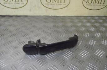 Nissan Note Right Driver O/S Rear Outer Door Handle Black Metallic Z11 2004-13