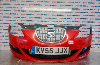 SEAT LEON 5DR MK2 2005 RED S3H FRONT BUMPER MARKS