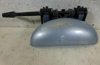 PEUGEOT 206 1998-2008 DOOR HANDLE - EXTERIOR (FRONT DRIVER/RIGHT SIDE) SILVER