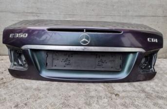 Mercedes E Class Coupe Boot lid W207 BOOTLID 2010 E350 Cdi Boot Tail gate