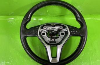 MERCEDES A CLASS W176 MULTI FUNCTION STEERING WHEEL LEATHER 2012-2018
