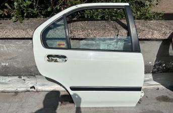 Rover 400 Right Side Rear Door (White) 1995 - 1999