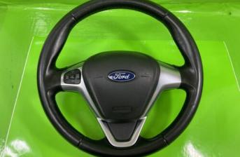 FORD ECOSPORT MULTI FUNCTION STEERING WHEEL LEATHER WITH AIRBAG 2013-2017