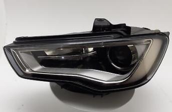 AUDI A3 Headlamp Headlight N/S 2012-2020 4 Door Saloon LH 8V0941005D