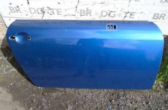 AUDI TT 8N 1998-2006 DOOR - BARE (FRONT DRIVER/RIGHT SIDE) BLUE LZ5C