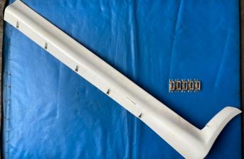 Rover Metro GTI Right Side Front Side Skirt (Old English White) Part #: DFQ10036