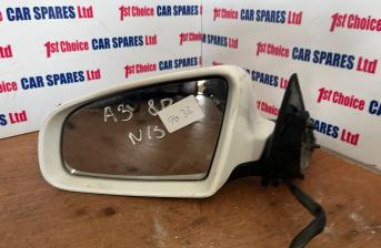 Audi a3 8p 2005 passenger electric white Marks wing door mirror