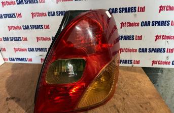 Toyota Corolla Verso 2002 driver  tail light tail lamp