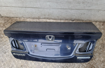 Honda Civic bootlid tailgate blue civic 1.3 HYBRID 2008 saloon damage shown