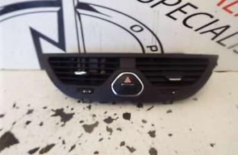 VAUXHALL CORSA E 15-ON CENTRE DASH AIR VENTS WITH HAZARD SWITCH 13384933 7061