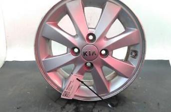 KIA PICANTO Alloy Wheel 14" Inch 4x100 offset ET49 5J  2011-2017