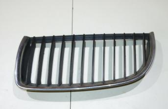 BMW 3 SERIES 2007 PASSENGER SIDE FRONT GRILLE CHROME TRIMMED P/N: 7120007