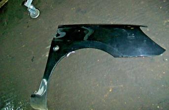 02 PEUGEOT 307 O/S DRIVER SIDE FRONT RIGHT  WING IN BLACK