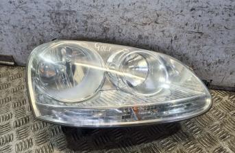 VW GOLF HEADLIGHT FRONT RIGHT OSF 471443265  1.9L DIESEL MANUAL HATCHBACK 2005