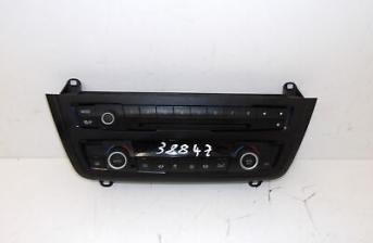 BMW 3 SERIES 320D MK6 F30 SALOON 2011-2019 HEATER CLIMATE CONTROL PANEL 9226784